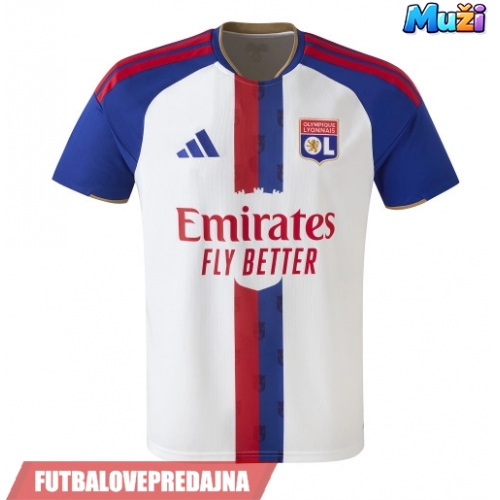 Lacne Muži Futbalové dres Olympique Lyonnais 2026-27 Krátky Rukáv - Domáci