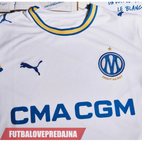 Lacne Muži Futbalové dres Olympique de Marseille 2026-27 Krátky Rukáv - Domáci