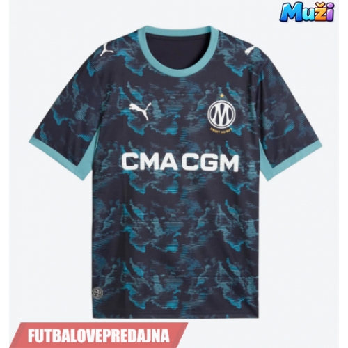 Lacne Muži Futbalové dres Olympique de Marseille 2026-27 Krátky Rukáv - Preč