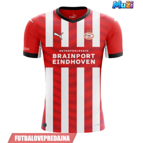 Lacne Muži Futbalové dres PSV Eindhoven 2026-27 Krátky Rukáv - Domáci