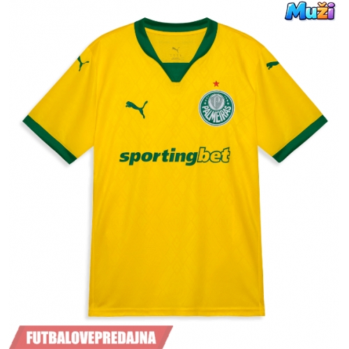 Lacne Muži Futbalové dres Palmeiras 2026-27 Krátky Rukáv - Tretina