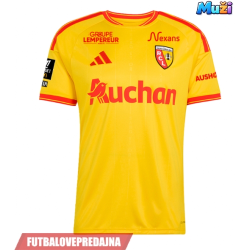 Lacne Muži Futbalové dres RC Lens 2026-27 Krátky Rukáv - Domáci