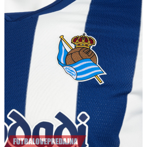 Lacne Muži Futbalové dres Real Sociedad 2026-27 Krátky Rukáv - Domáci