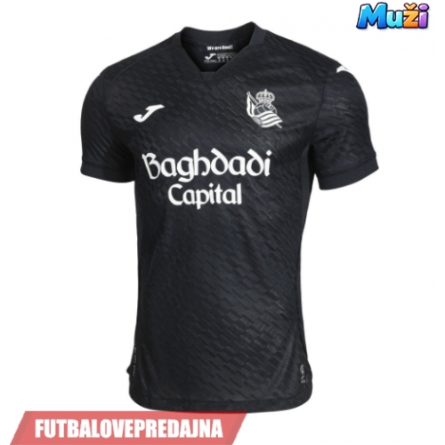 Lacne Muži Futbalové dres Real Sociedad 2026-27 Krátky Rukáv - Preč