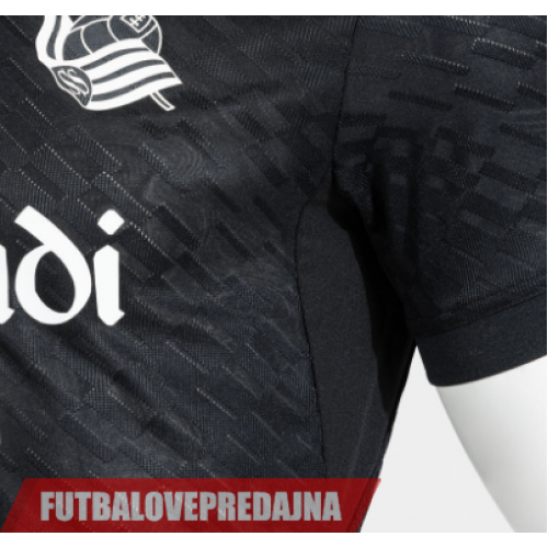 Lacne Muži Futbalové dres Real Sociedad 2026-27 Krátky Rukáv - Preč