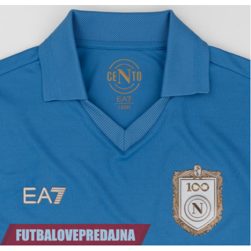 Lacne Muži Futbalové dres SSC Napoli 2026-27 Krátky Rukáv - Domáci