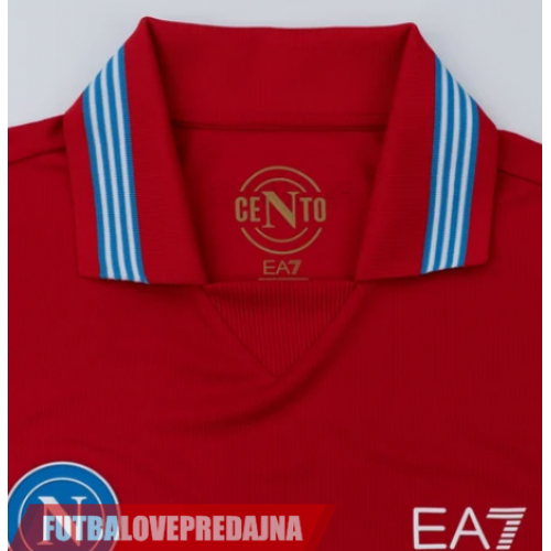 Lacne Muži Futbalové dres SSC Napoli 2026-27 Krátky Rukáv - Tretina