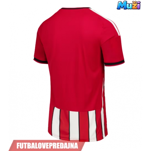 Lacne Muži Futbalové dres Sheffield United 2026-27 Krátky Rukáv - Domáci