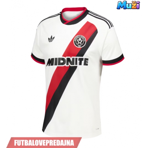 Lacne Muži Futbalové dres Sheffield United 2026-27 Krátky Rukáv - Preč