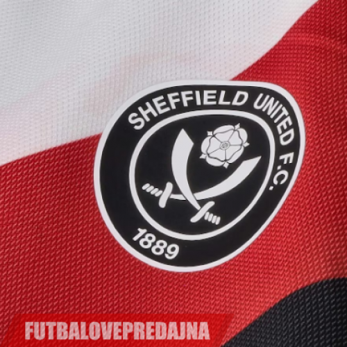 Lacne Muži Futbalové dres Sheffield United 2026-27 Krátky Rukáv - Preč