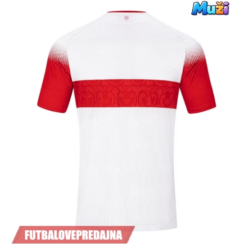 Lacne Muži Futbalové dres Stuttgart 2026-27 Krátky Rukáv - Domáci