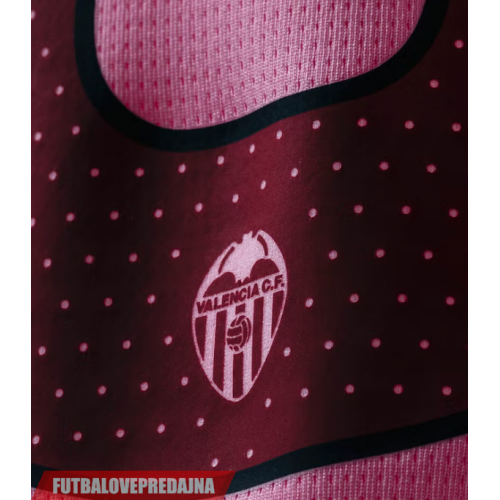 Lacne Muži Futbalové dres Valencia 2026-27 Krátky Rukáv - Tretina
