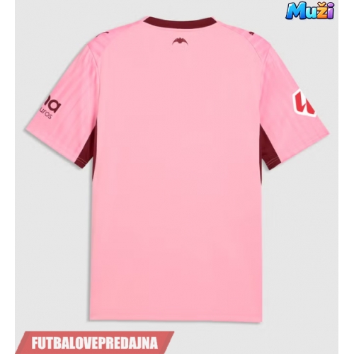 Lacne Muži Futbalové dres Valencia Hugo Duro #9 2026-27 Krátky Rukáv - Tretina
