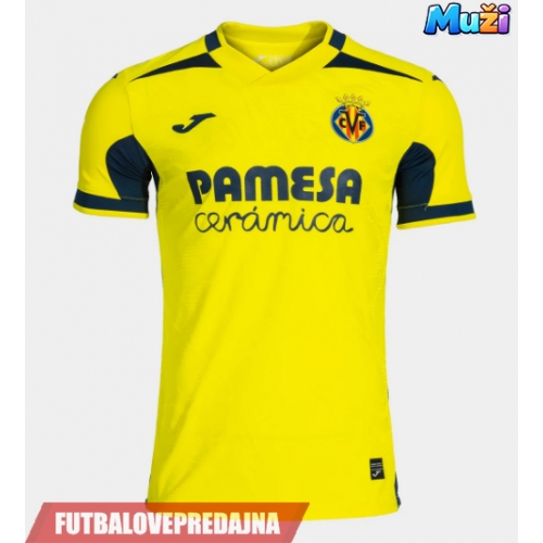 Lacne Muži Futbalové dres Villarreal 2026-27 Krátky Rukáv - Domáci