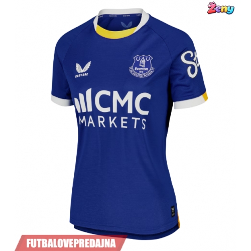 Lacne Ženy Futbalové dres Everton 2026-27 Krátky Rukáv - Domáci